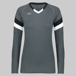 Girls TruHit Tri-Color Long Sleeve Jersey