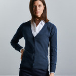 Ladies'  V-Neck Knitted Cardigan