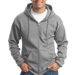 Tall Essential Fleece Full Zip Hooded Sweatshirt