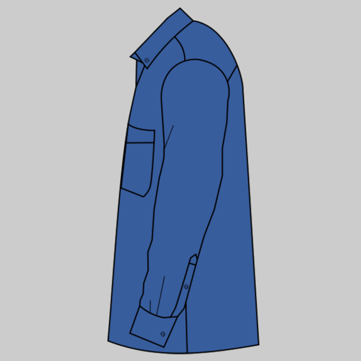 Left Sleeve (Long)