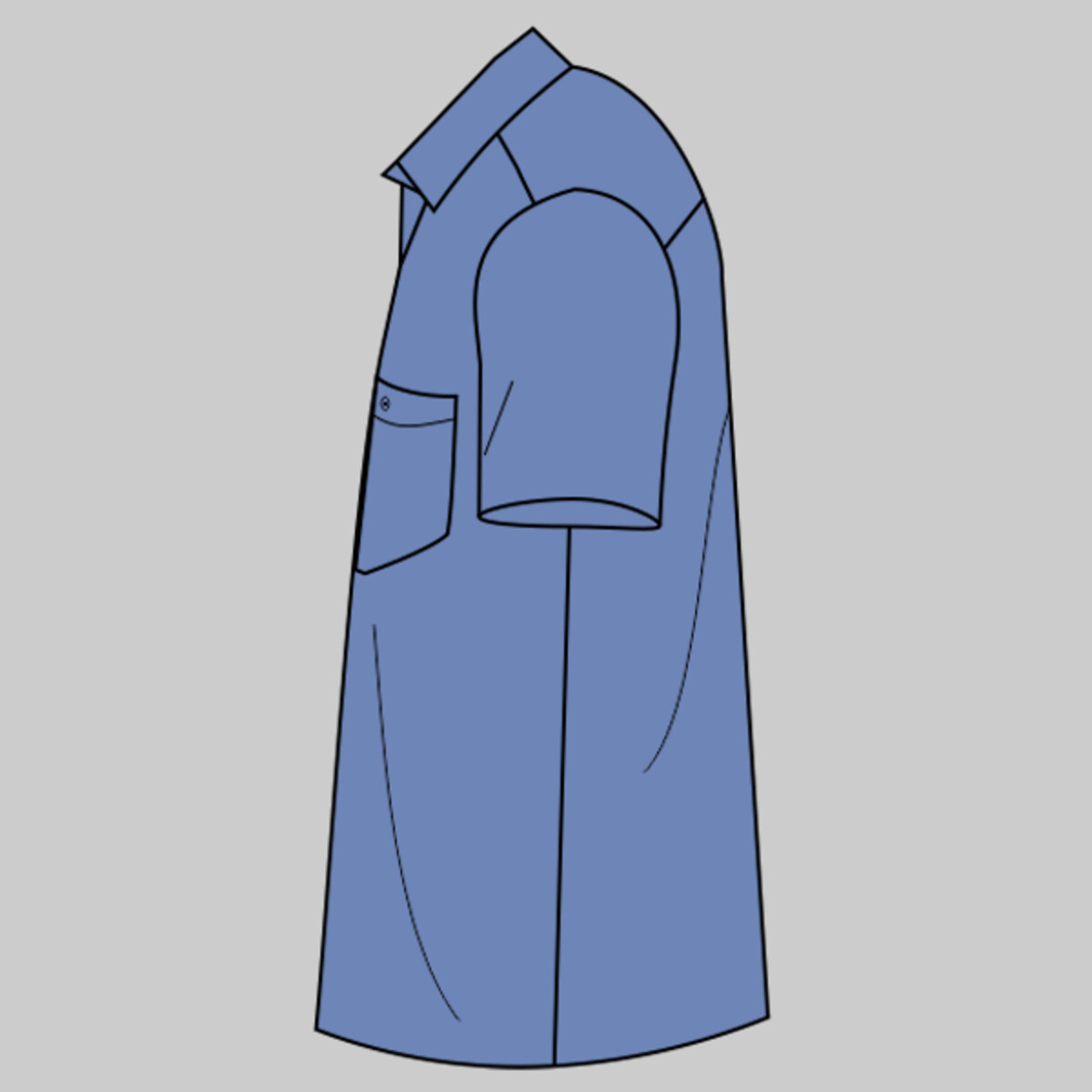 Left Sleeve (Short)
