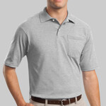SpotShield 5.4 Ounce Jersey Knit Sport Shirt with Pocket