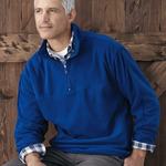 Moisture Resistant Microfleece Quarter-Zip Jacket