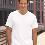 V-Neck Heavy Cotton 100% T-Shirt