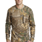 Realtree ® Long Sleeve Explorer 100% Cotton T Shirt with Pocket