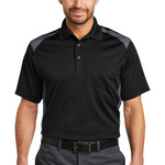 Select Snag Proof Two Way Colorblock Pocket Polo