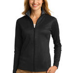 Ladies Vertical Texture Full Zip Jacket