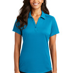 Ladies Diamond Jacquard Polo