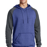 Young Mens Lightweight Fleece Raglan Hoodie