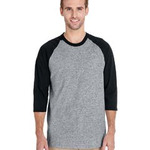 Heavy Cotton ¾-Sleeve Raglan