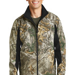 Camouflage Colorblock Soft Shell