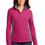 Ladies Colorblock Value Fleece Jacket