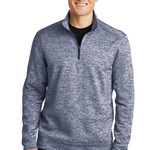 PosiCharge ® Electric Heather Fleece 1/4 Zip Pullover