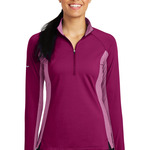 Ladies Sport Wick ® Stretch Contrast 1/4 Zip Pullover