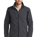 Back Block Soft Shell Jacket