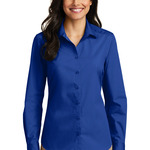 Ladies Long Sleeve Carefree Poplin Shirt