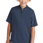 Youth Cage Short Sleeve 1/4 Zip Jacket