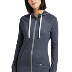 Ladies Sueded Cotton Blend Full Zip Hoodie