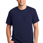 Dri Power ® 50/50 Cotton/Poly Pocket T Shirt