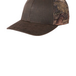 Pigment Print Camouflage Mesh Back Cap