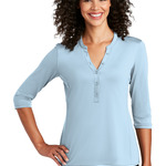 Ladies UV Choice Pique Henley