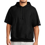 Reverse Weave ® Short Sleeve Hooded Sweatshirt