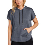 Ladies Performance Terry Short Sleeve Hoodie