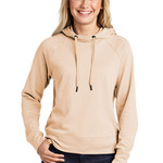 Ladies Lightweight French Terry Pullover Hoodie