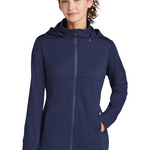 Ladies Hooded Soft Shell Jacket