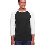 Unisex Premium Blend Ring-Spun 3/4 Sleeve Raglan T-Shirt
